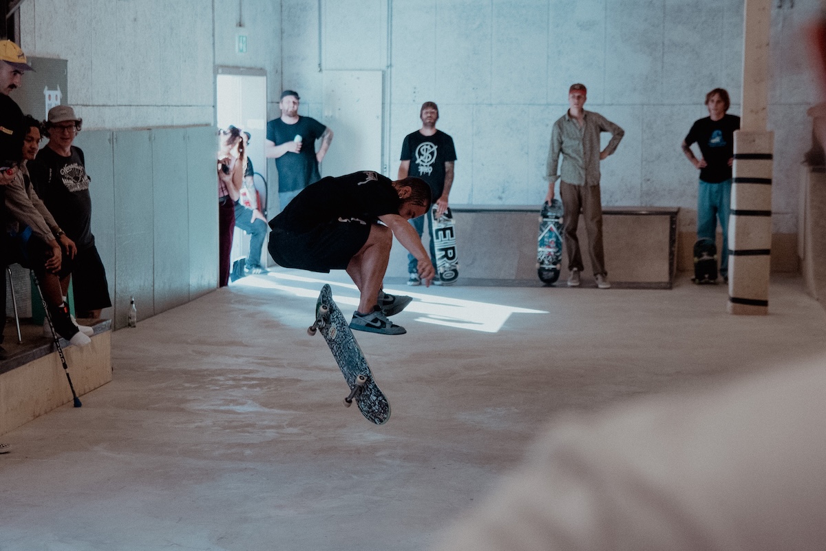 Session in der Freestyle Halle Gaswerk